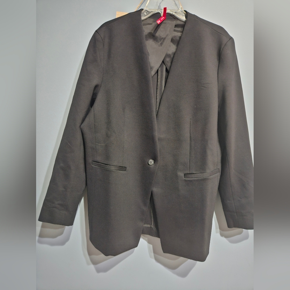 Spanx Black Blazer NWOT - Picture 7 of 9